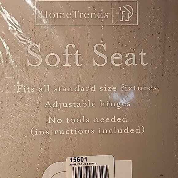 Vintage Dolphins Toilet Seat Home Trends Standard Soft Seat NIP - Picture 7 of 9